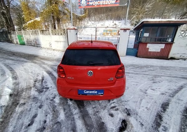 Volkswagen Polo cena 23999 przebieg: 100000, rok produkcji 2016 z Góra małe 172